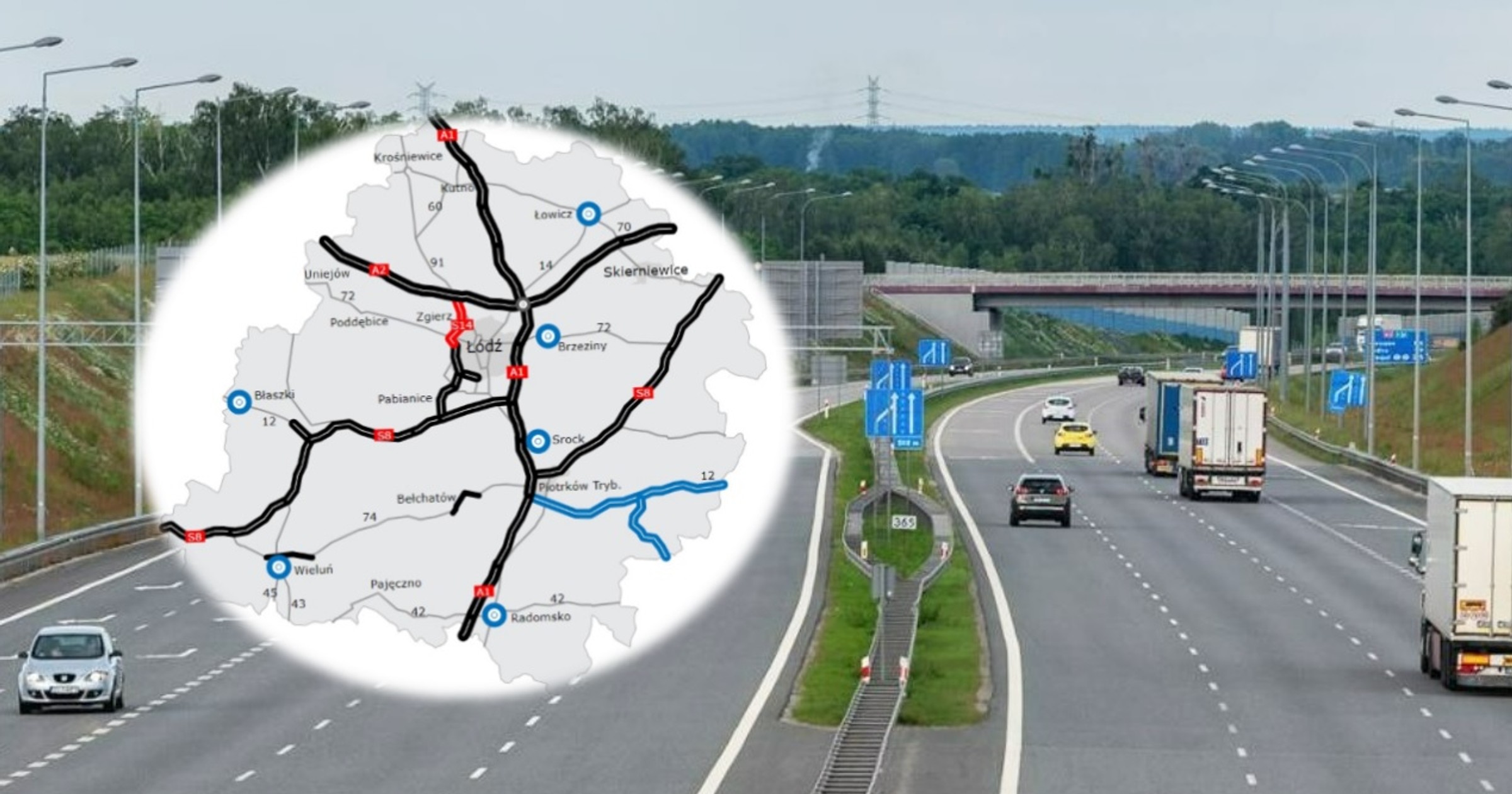 Ruszył remont autostrady A2. GDDKiA informuje o utrudnieniach