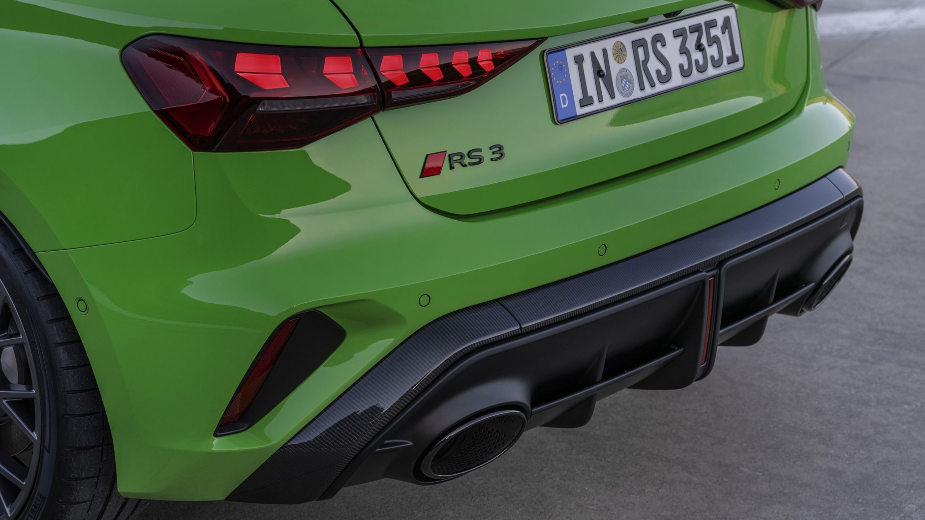 Audi RS 3 (na bazie czwartej generacji Audi A3; wersja po modernizacji; od 2024 r.)