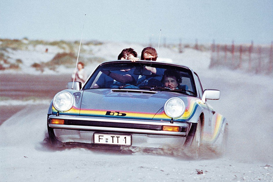 Porsche 911 Turbo Targa – w kolorach tęczy