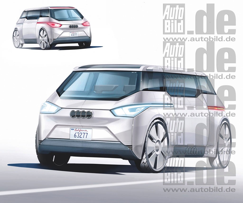 Przód identyczny z tyłem? W pełni autonomiczne Audi City może jeździć w obu kierunkachz taką samą prędkością – fotele we wnętrzu obrócą się automatycznie