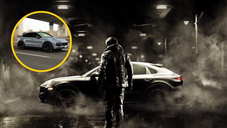 Porsche Cayenne Turbo GT w grze Resident Evil Requiem