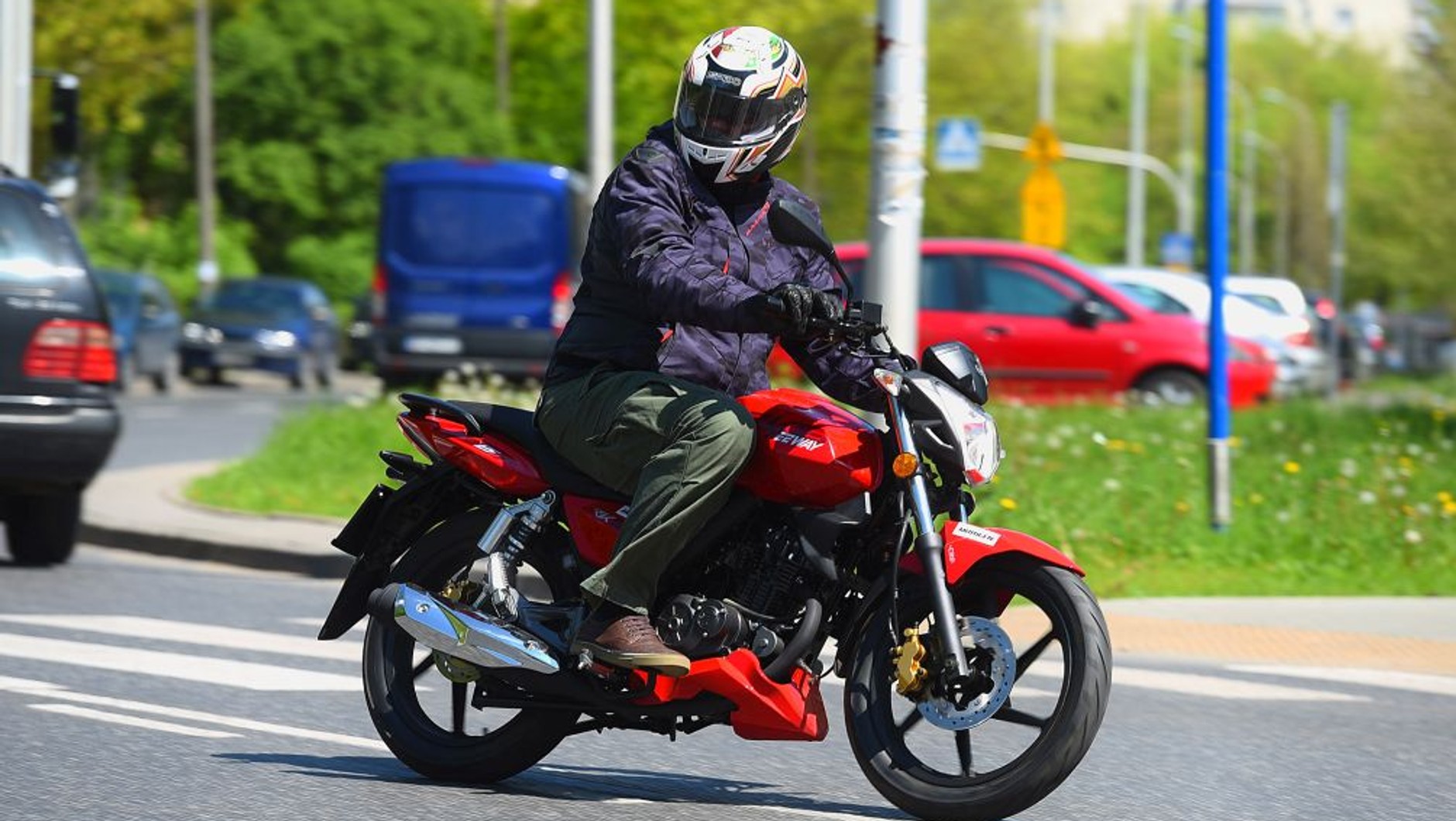 Keeway RKS 2017 w jeździe