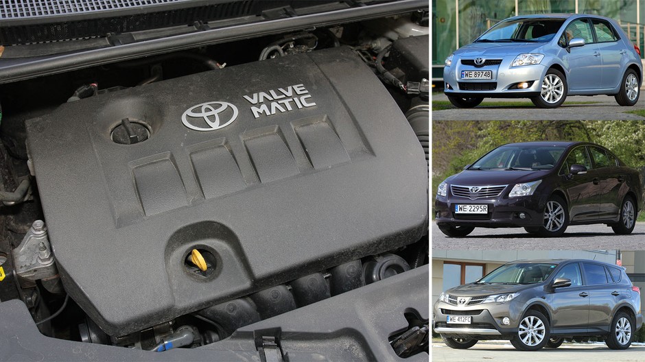 Toyota 1.6, 1.8 i 2.0 Valvematic (od 2006 r.); koszt instalacji LPG: od 2800 zł