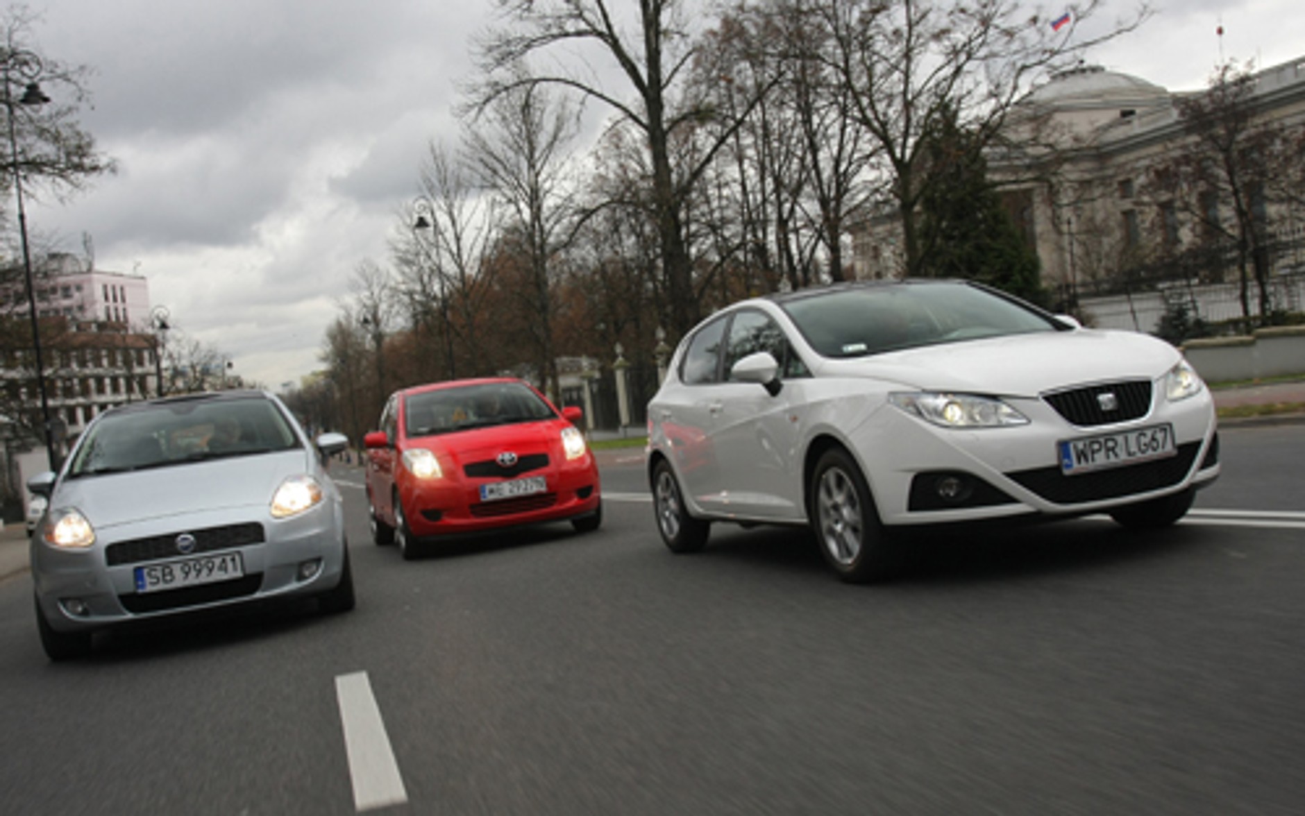 Seat Ibiza kontra Fiat Grande Punto i Toyota Yaris. Czy Ibiza jest lepsza od konkurentów?