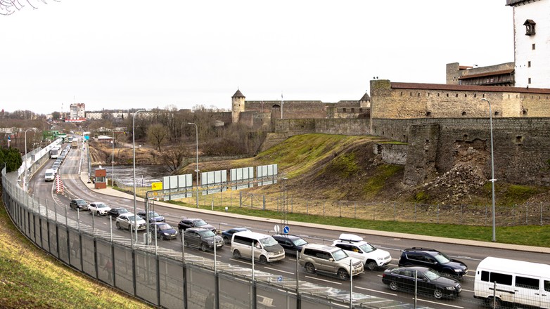 Przejście graniczne pomiędzy Rosją i Estonią
