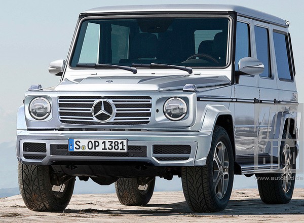 Nowe Mercedesy: klasa G i GLG - kanciaste gwiazdy