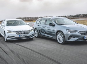 Skoda Superb Combi 1.5 TSI kontra Opel Insignia Sports Tourer 2.0 Turbo – bazowe benzyny i wielkie kufry