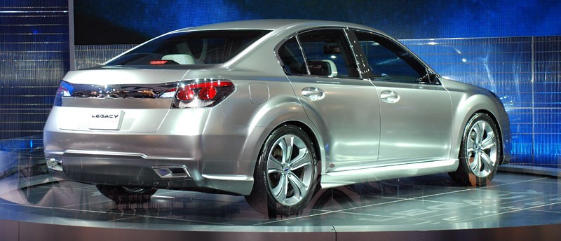 Detroit 2009: Subaru Legacy Concept – zapowiedź nowej generacji
