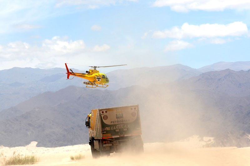 Rajd Dakar 2010: Przygoński 8. (8. etap na żywo, klasyfikacja, foto - Willy Weyens)