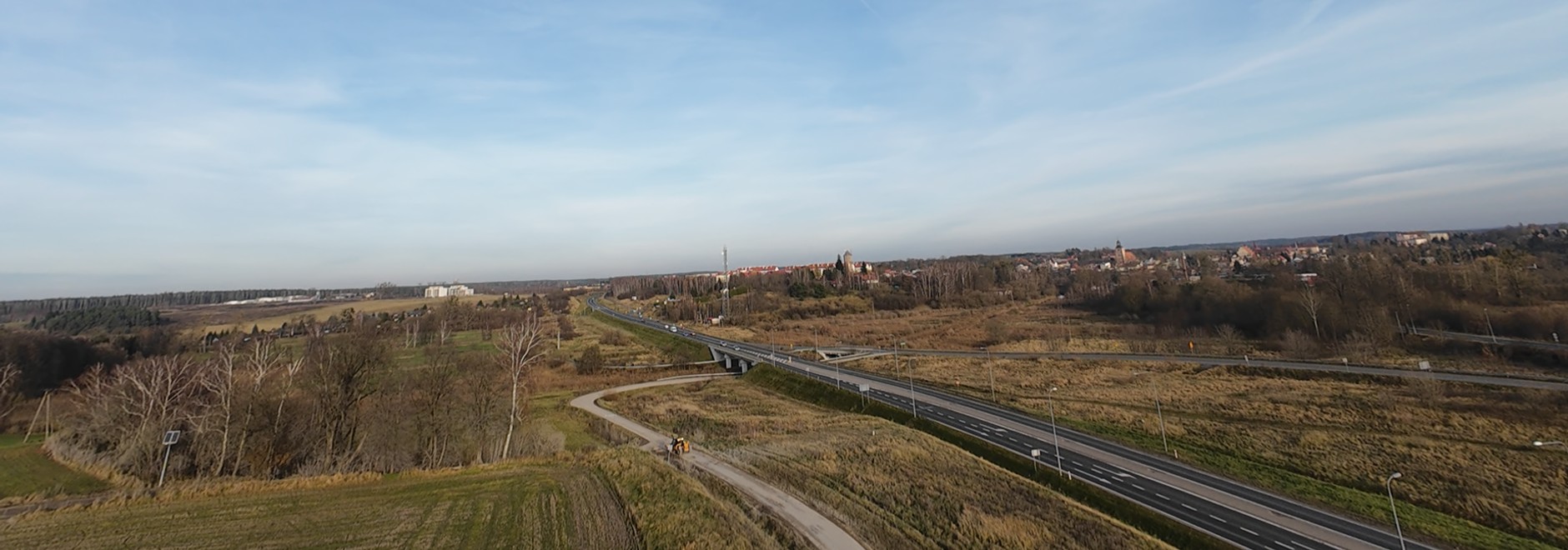 Widok na obecną DK16