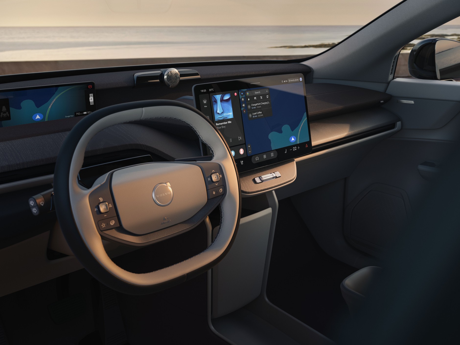Volvo EX60 ma soundbara, ekologiczne materiały i mało przycisków