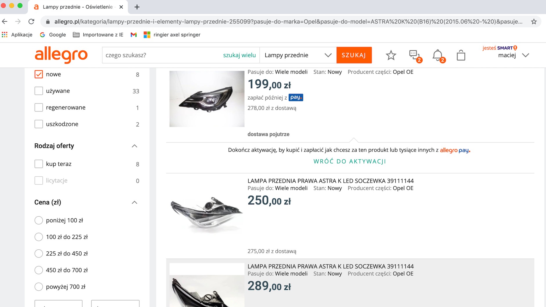 Jeśli podstawowym kryterium jest niska cena, otrzymujemy wyjątkowo tanie oferty