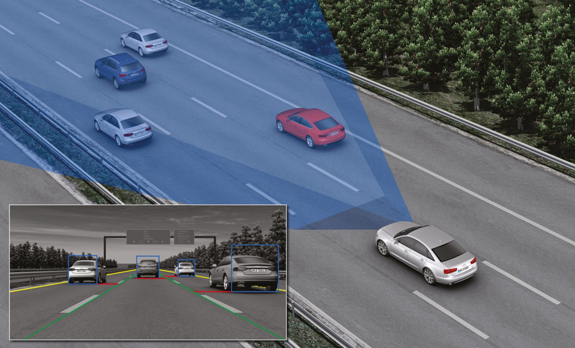Auto, które widzi wszystko, czyli systemy wspierające kierowcę