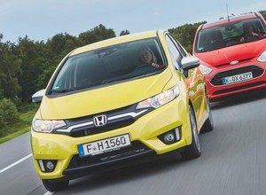 Pojemność kontra turbo - Honda Jazz vs Ford B-Max