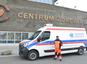 Renault Master Izoterma wypożyczone do Centrum Zdrowia Dziecka