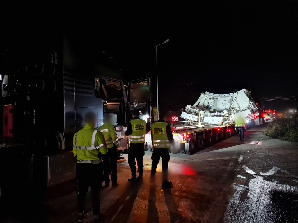 Transport maszyny TBM