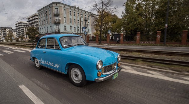 Syrena 105 EV - klasyczna Syrena na prąd