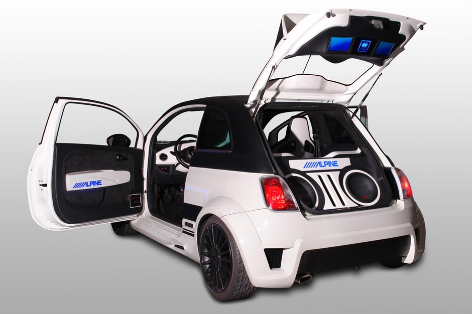 Car audio na pokaz