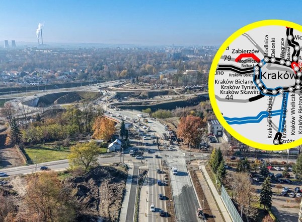 Nowy odcinek S7 otwarty dla kierowców. Kraków coraz bliżej pełnej obwodnicy