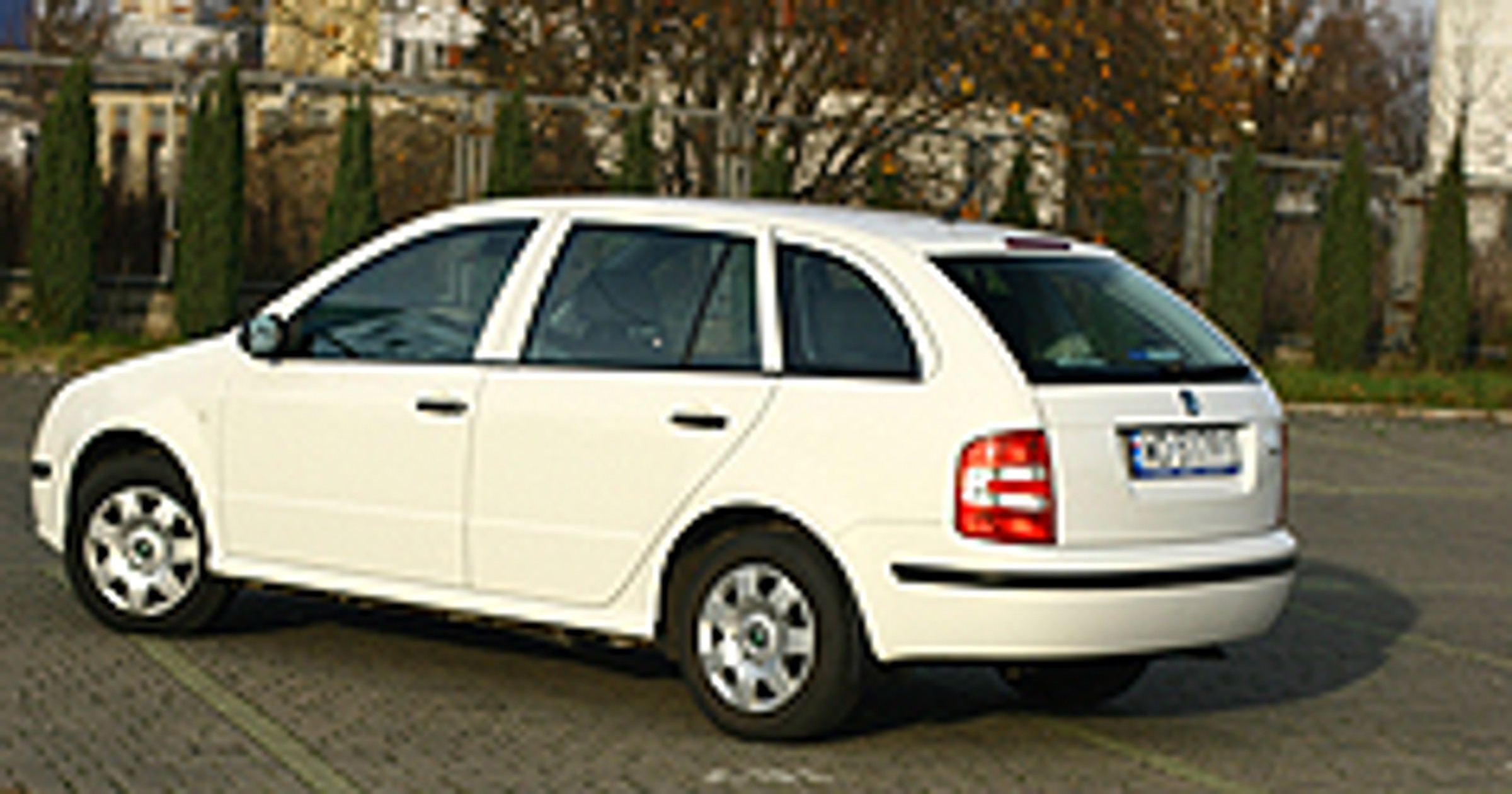 Skoda Fabia Combi - Z kufrem na kropelce