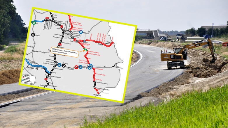 S17 w woj. lubelskim