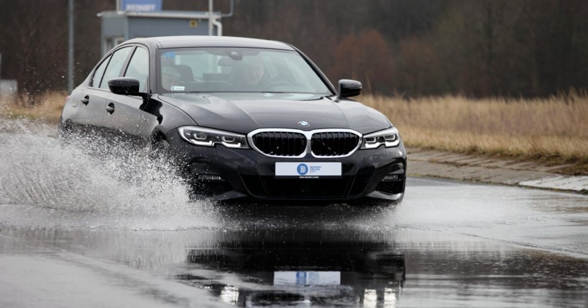 Policjanci szkolili się z techniki jazdy BMW