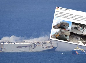Pożar na statku Fremantle Highway. Zdjęcia z ładowni odsłaniają prawdę