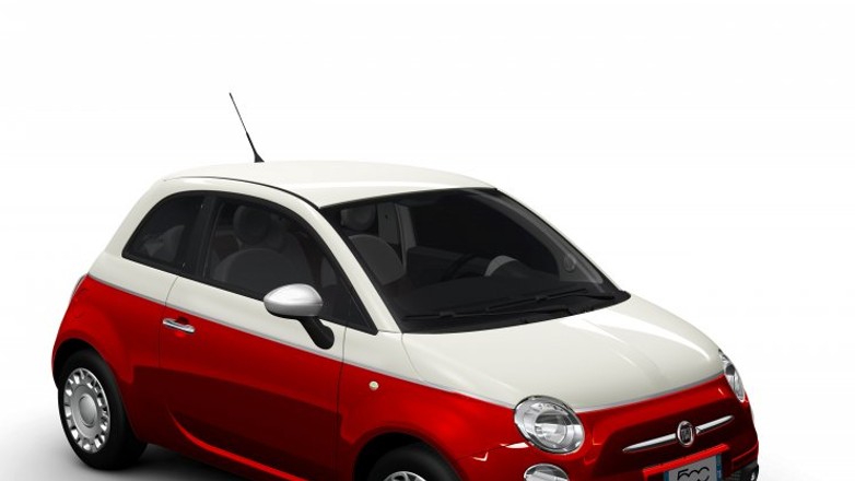 Fiat 500 Bicolore - premiera w Bolonii