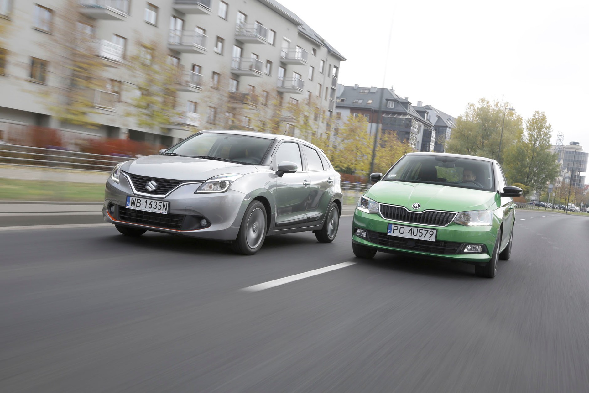 Skoda Fabia 1.2 TSI kontra Suzuki Baleno 1.0 Boosterjet - kto tu jest bez szans?