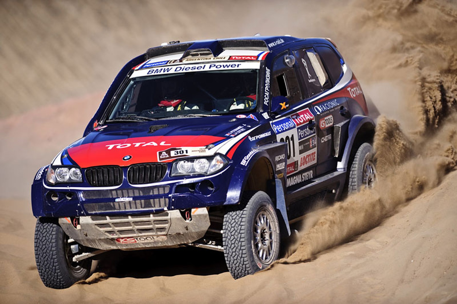 Rajd Dakar 2010: Przygoński goni najlepszych, pech Hołowczyca (9. etap na żywo, wyniki, foto)