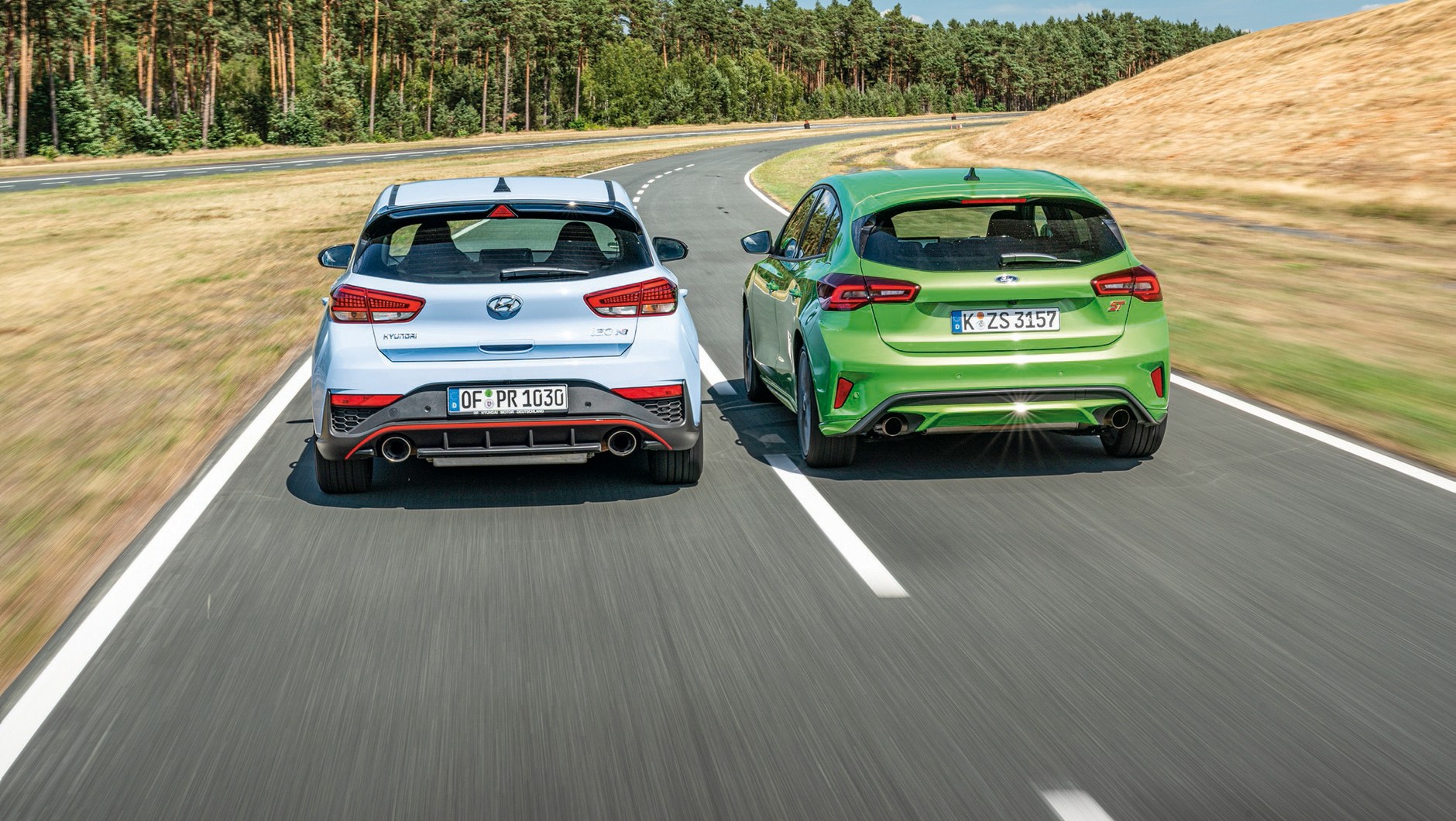 Ford Focus ST i Hyundai i30 N - porównanie