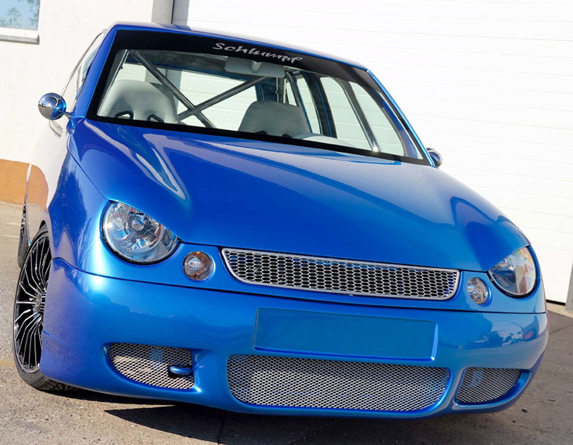 Garaż tunera: VW Lupo – wózek Papy Smerfa