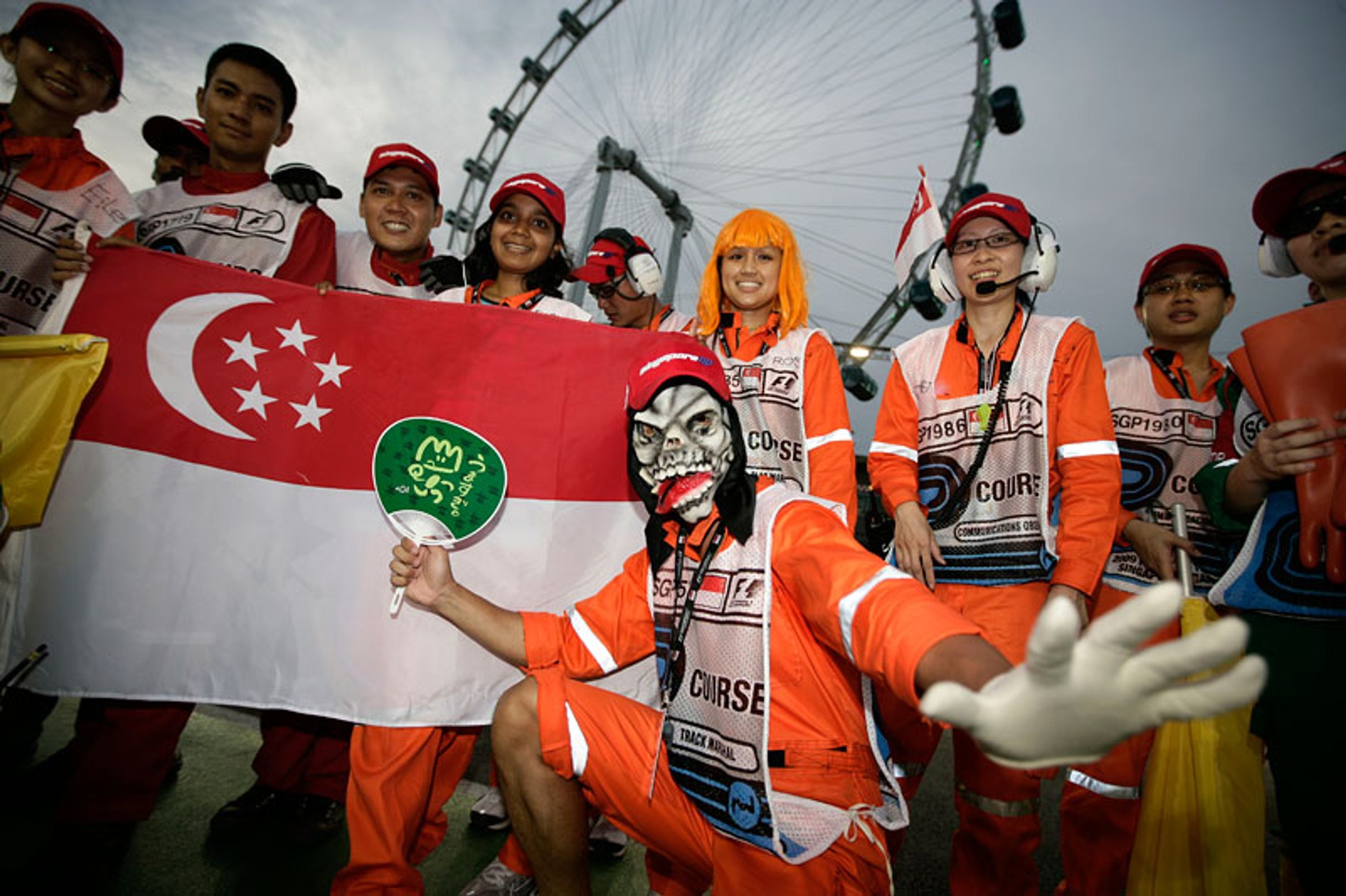 Grand Prix Singapuru 2009: sukces Hamiltona - fotogaleria Jiři Křenek
