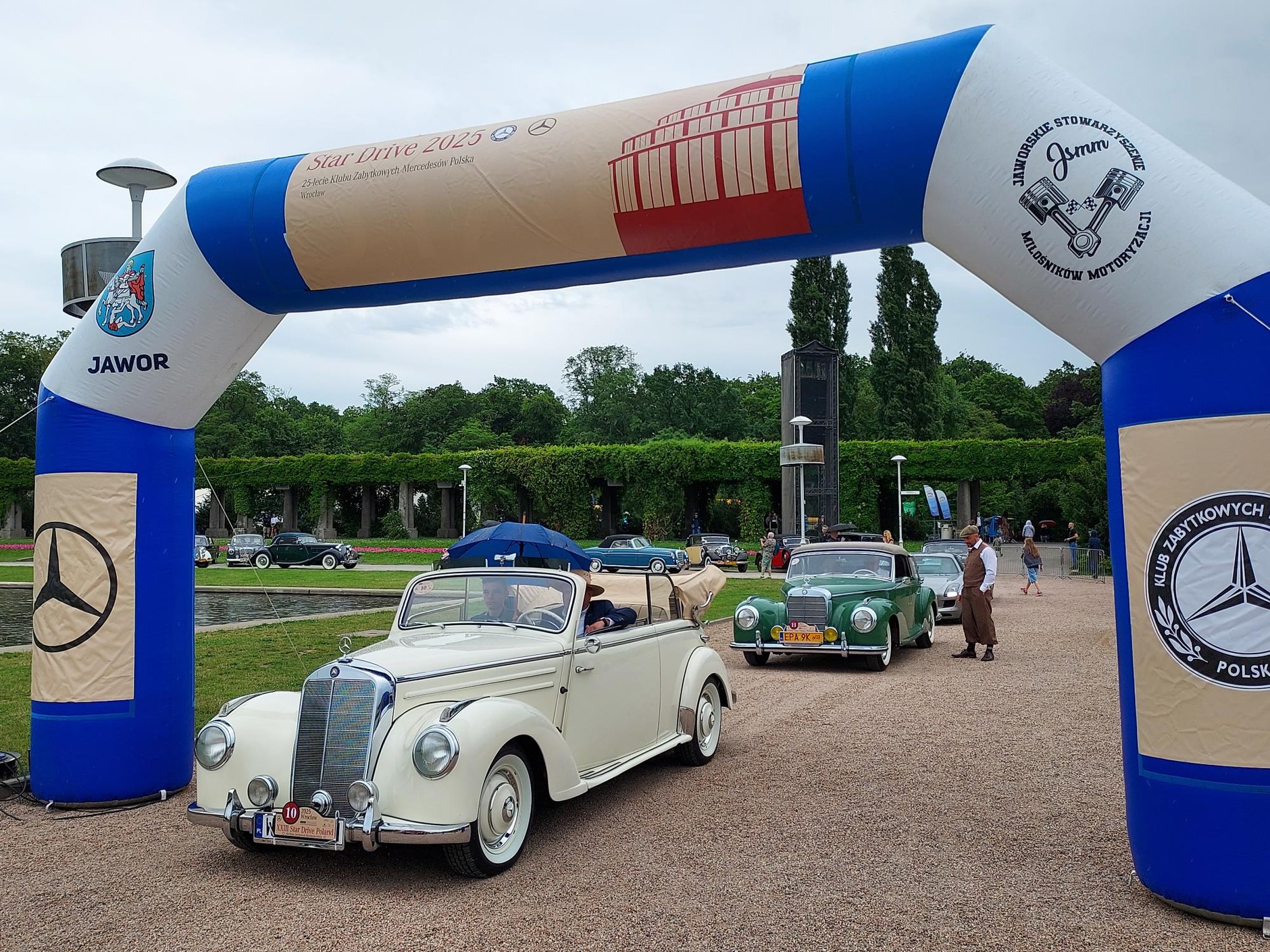 Zlot zabytkowych Mercedesów Wrocław 2025