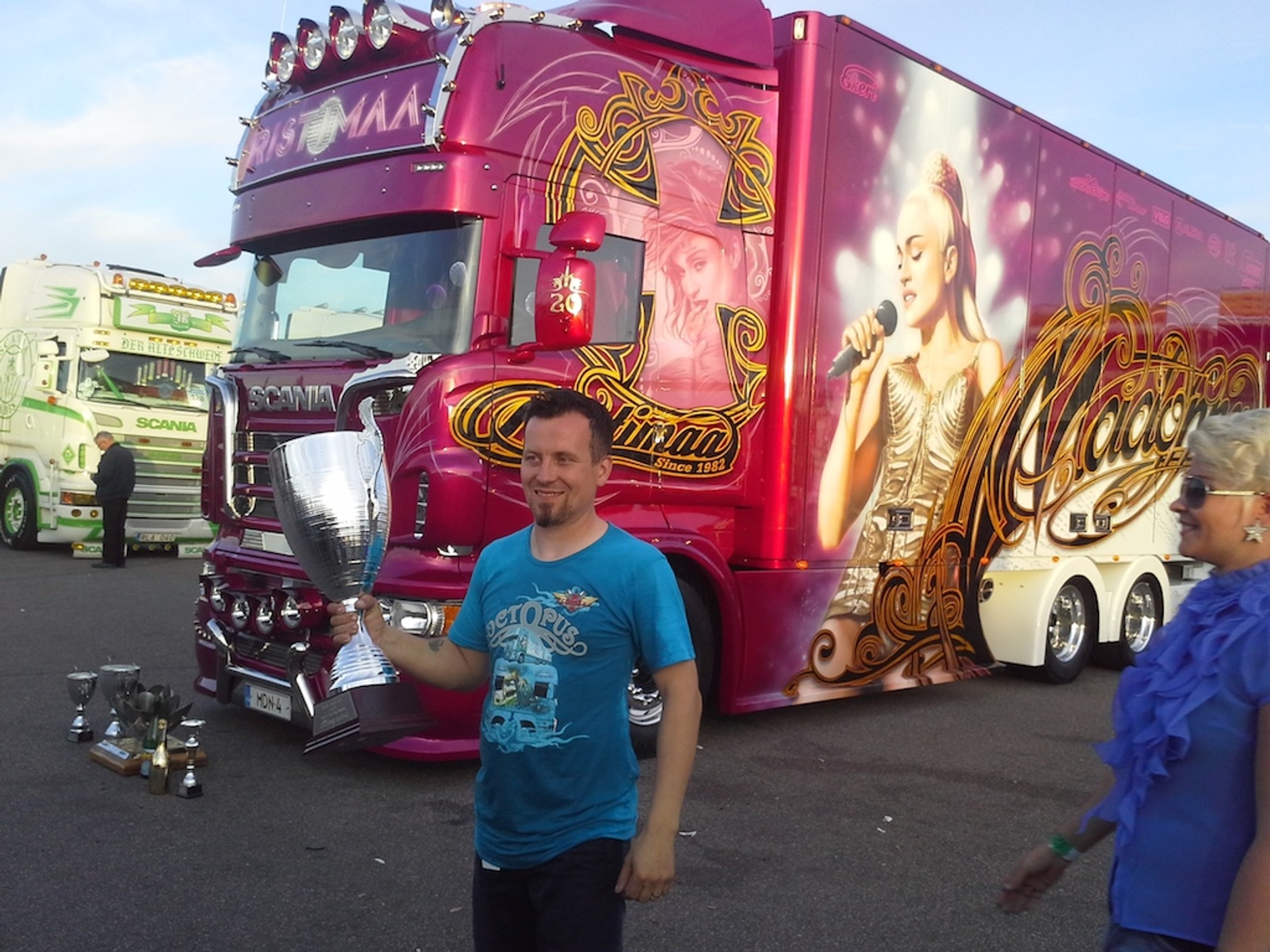 Madonna na zlocie trucków