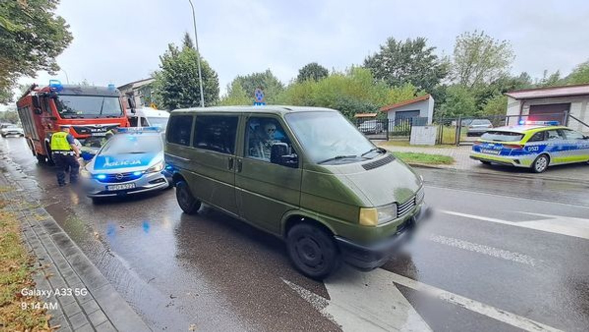 Pijana kobieta wiozła szkielet. Spowodowała wypadek