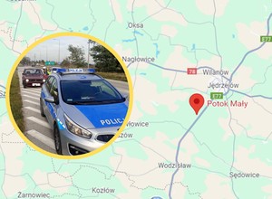Jechał pod prąd na trasie S7. Rozmowa z 87-latkiem była zaskakująca