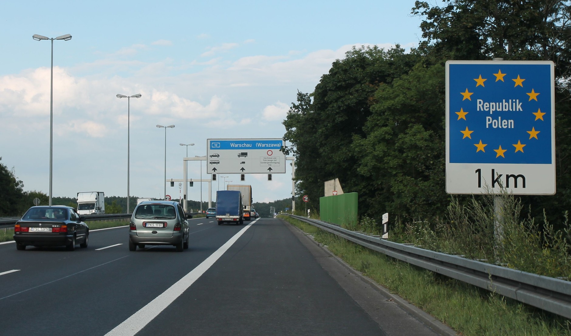 Kontrole na granicy z Polską mogą wydłużyć czas podróży do naszego kraju