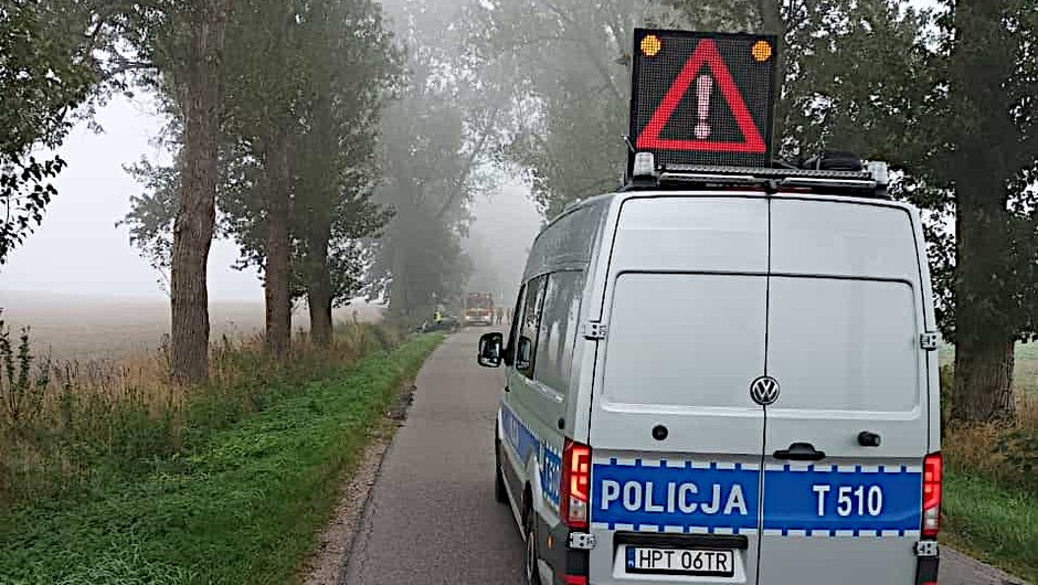 Zatrzymany po wypadku miał dwie aktywne zakazy i 2,4 promila