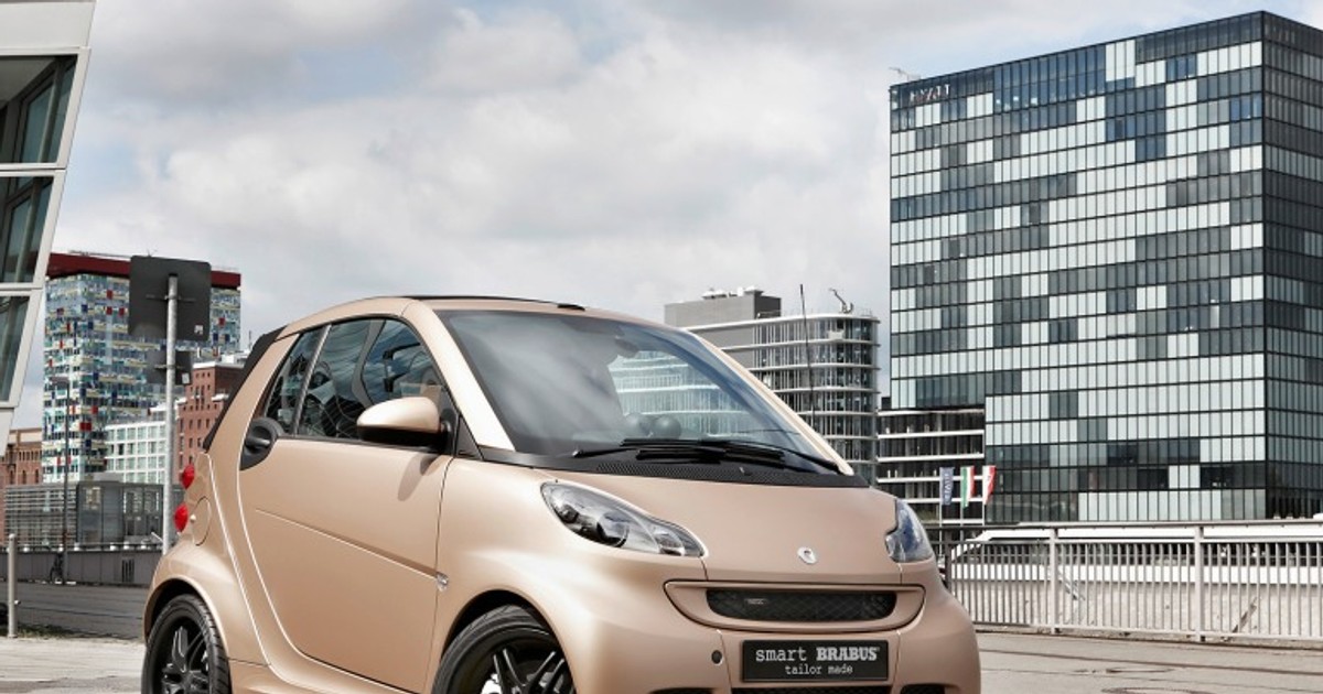 Smart ForTwo Cabriolet ubiera się u WeSC