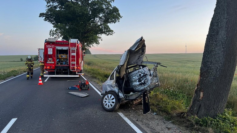 Tragiczny wypadek pod Puckiem