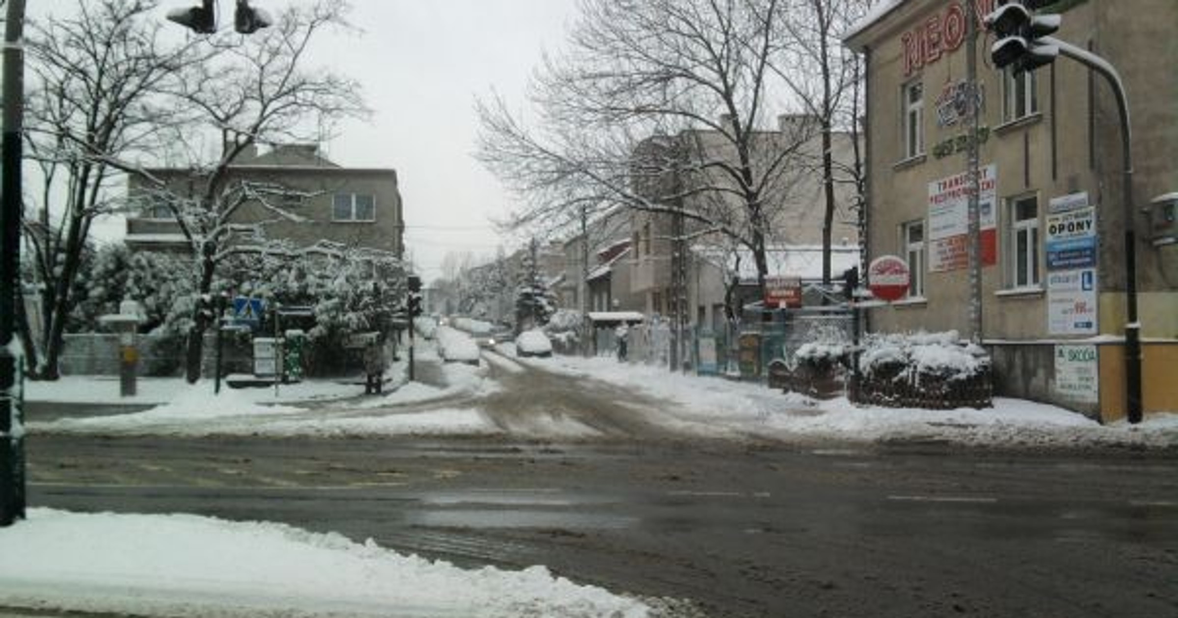 Zima na drogach