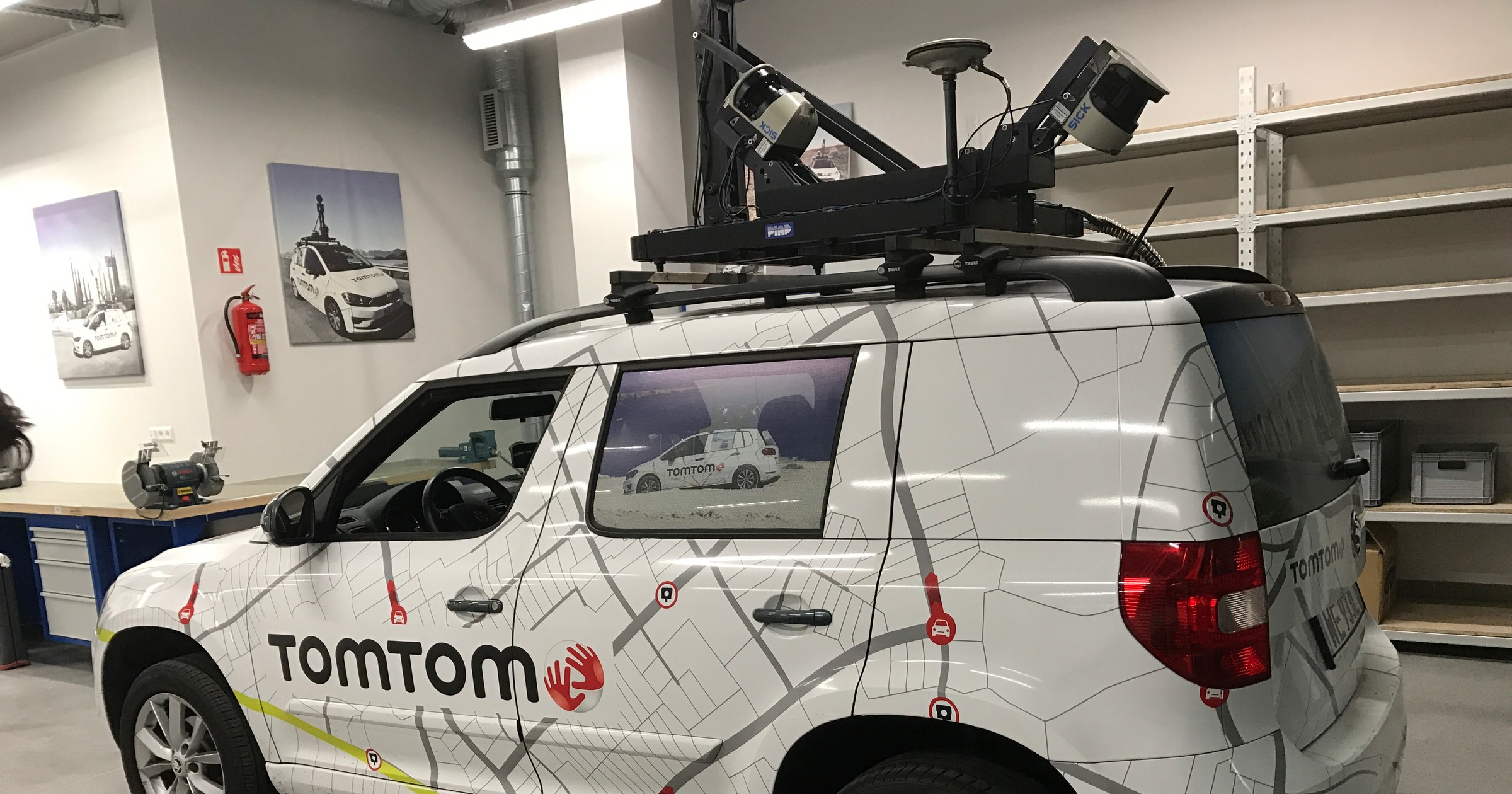 TomTom - nowy samochód do zbierania danych mapowych. Także dla aut autonomicznych