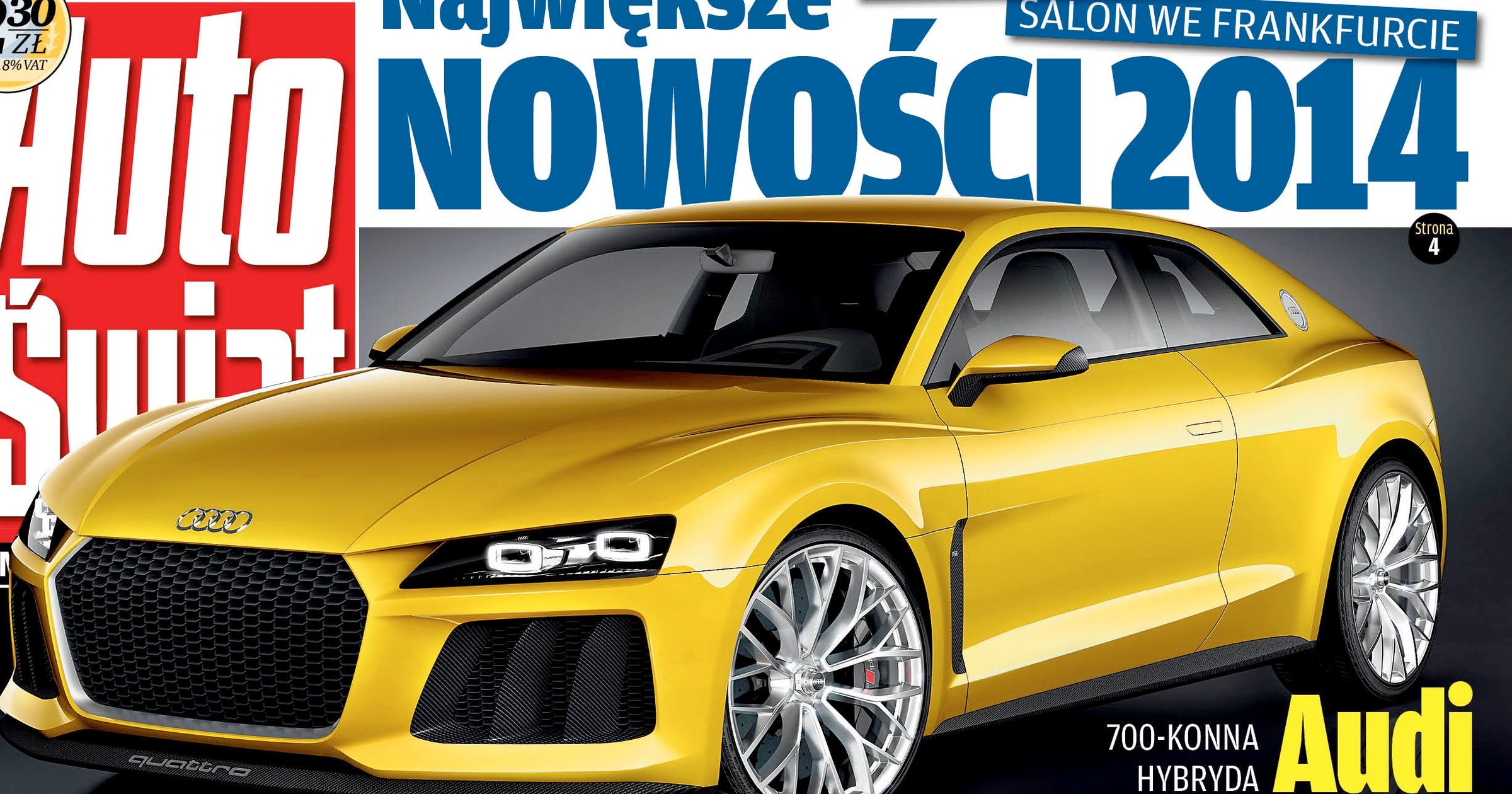 Nowy numer tygodnika Auto Świat 37/2013 już w kioskach i na tabletach!