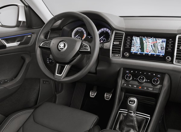 Skoda Kodiaq - pierwsze zdjęcia wnętrza