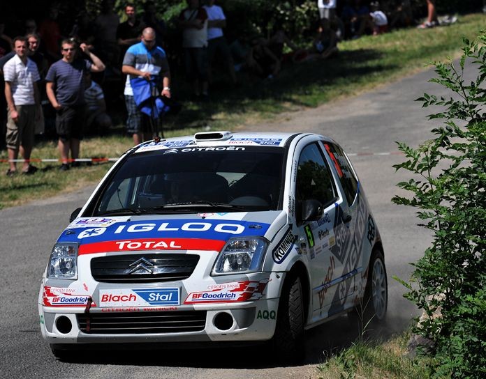 Rajd Bohemia 2010: duet Bębenków znów najlepszy w Citroën Racing Trophy