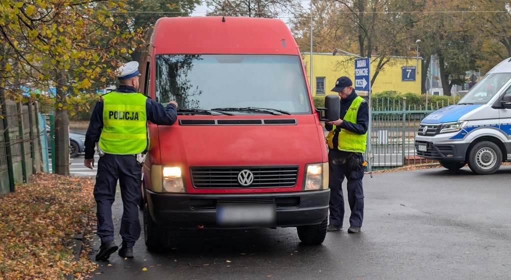 Policyjna kontrola drogowa