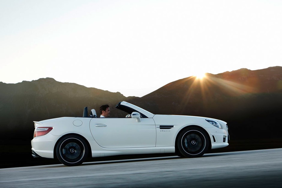 Mercedes SLK 55 AMG: mocny zawodnik