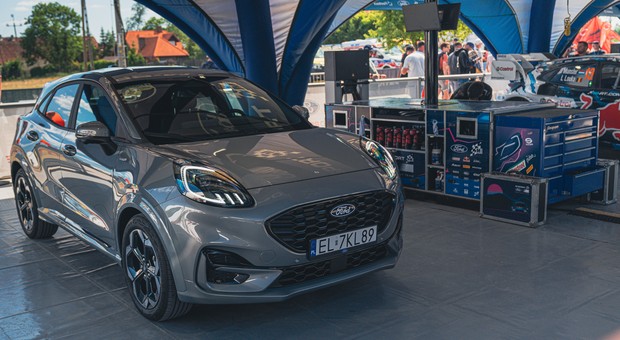 Ford wykorzystał 80. Rajd Polski. W trakcie wydarzenia oficjalnie zaprezentowano odnowioną Pumę