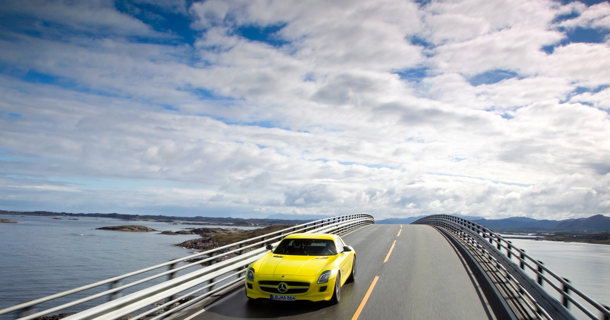 Mercedes SLS AMG E-Cell 
